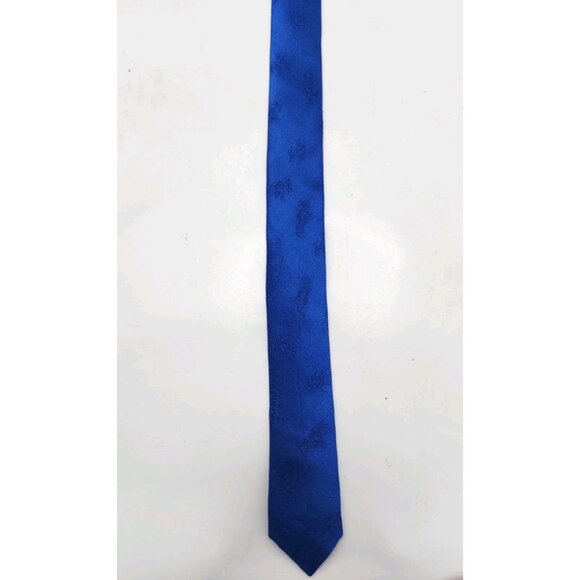 Dr. Seuss One Fish Two Fish Red Fish Blue Fish Necktie 1997 Silk W4"X L58" Vtg - Picture 10 of 12